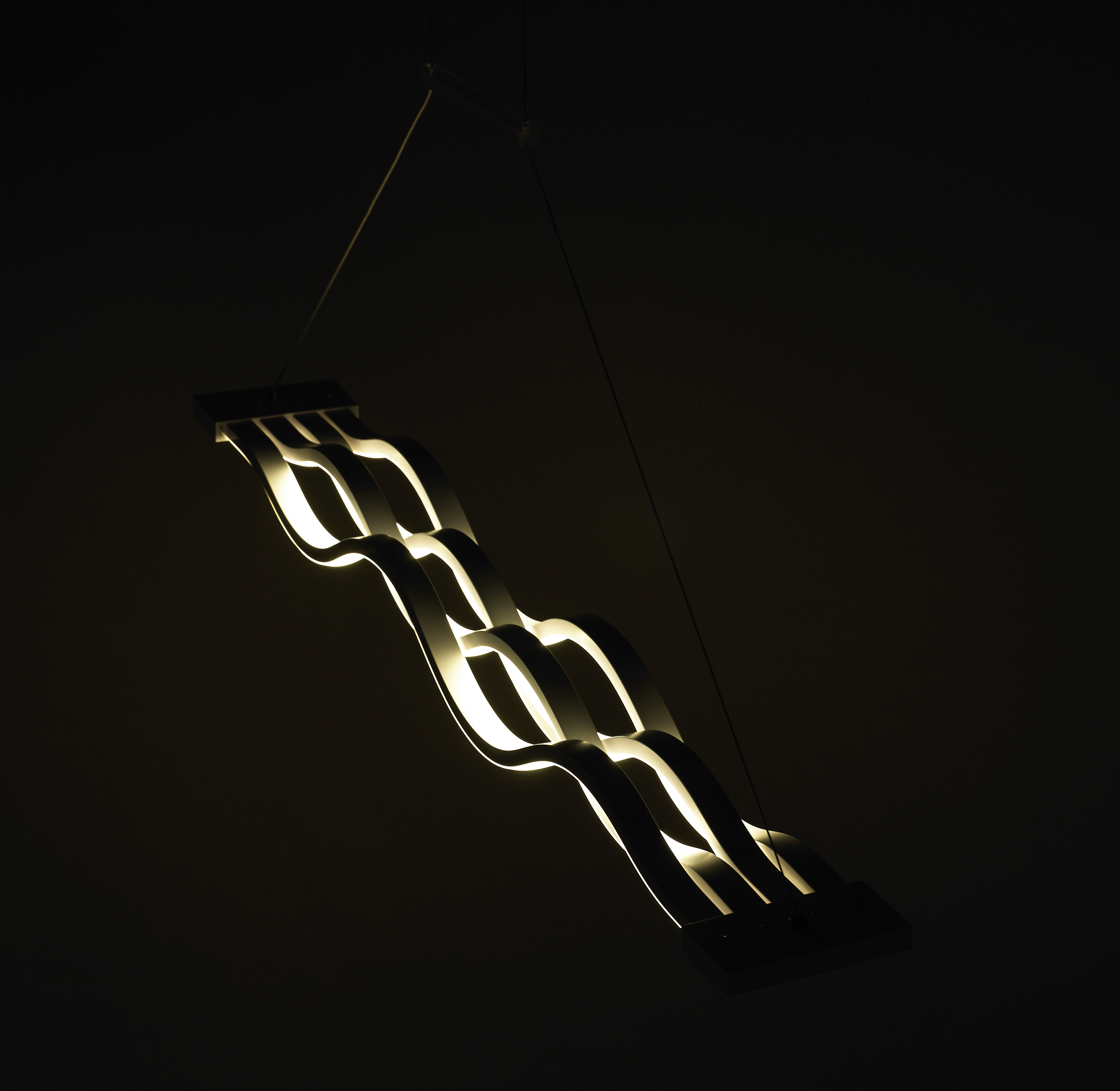 +무료배송+ +당일발송+ LED 미니멀 웨이브 펜던트 식탁등 인테리어조명