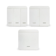 이지무선스위치 스마트 조명 무선스위치 1구 2구 3구 스마트전등스위치 무선리모컨 일괄소등 배선작업 NO! 쉽고 간편한 설치